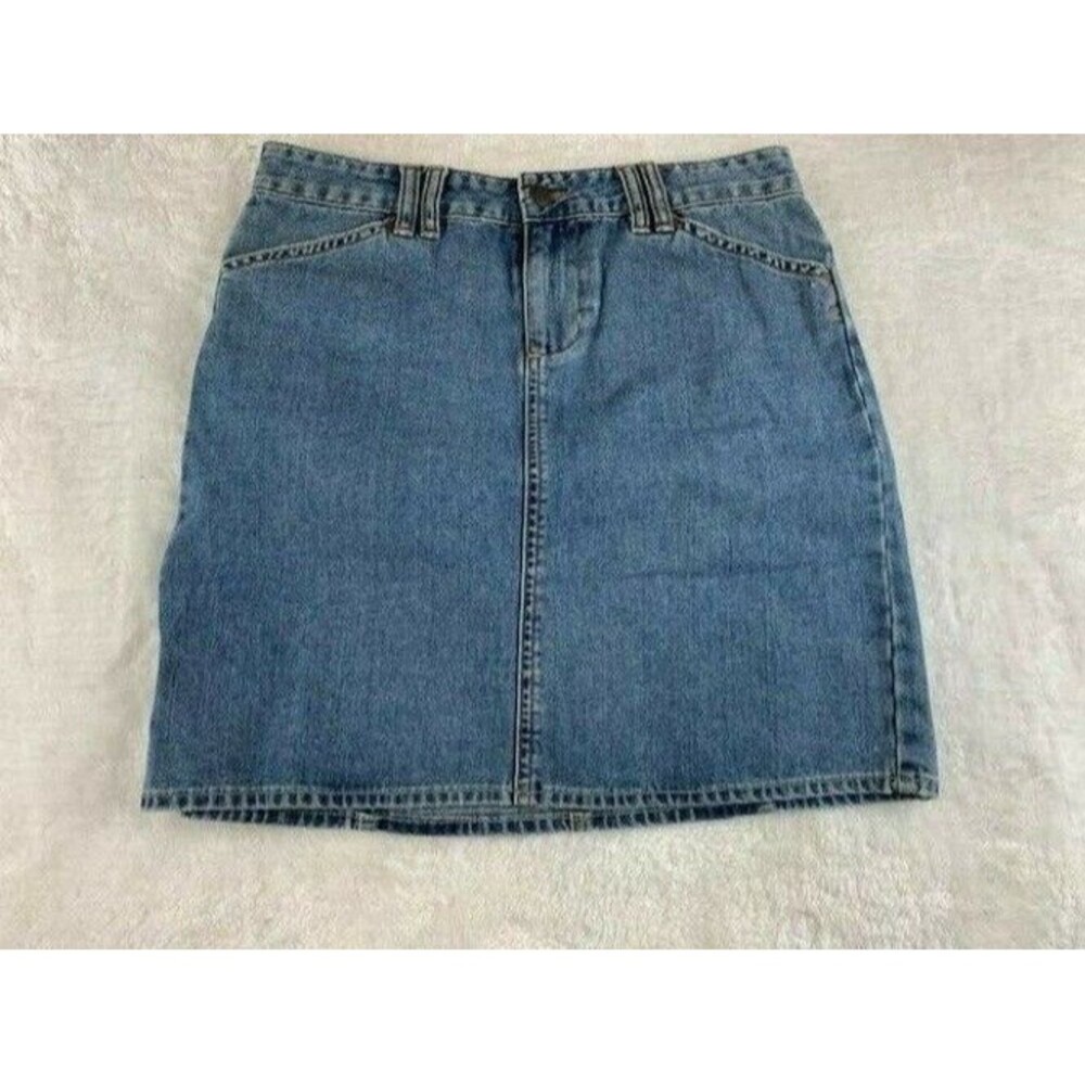 Old Navy Low Waist Skirt Womens Size 4 Medium Wash